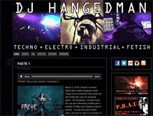 Tablet Screenshot of djhangedman.com